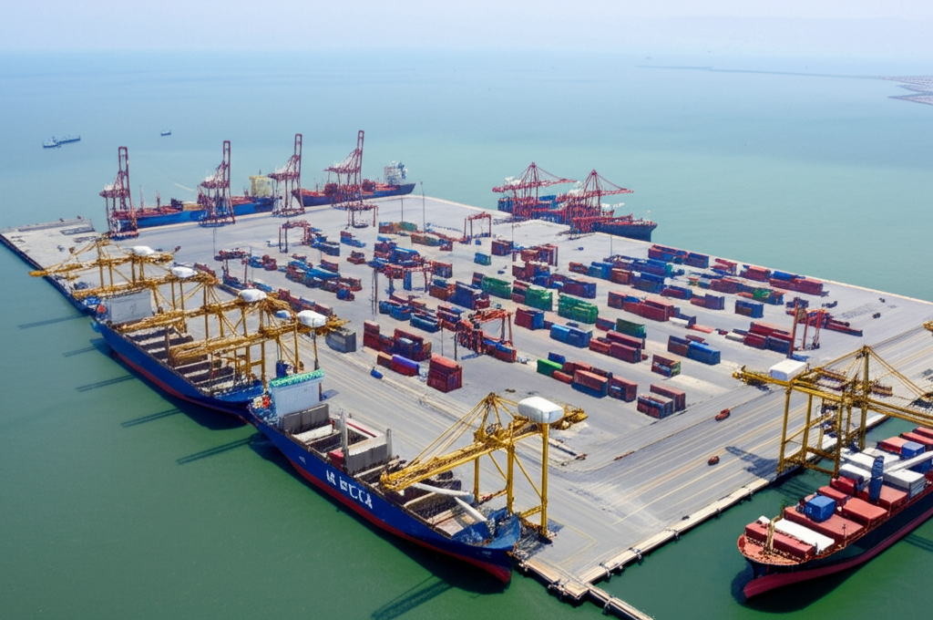 Paita Port Aerial View